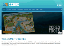 Tablet Screenshot of ccres.net